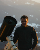 Mit dem Teleskop in den Alpen